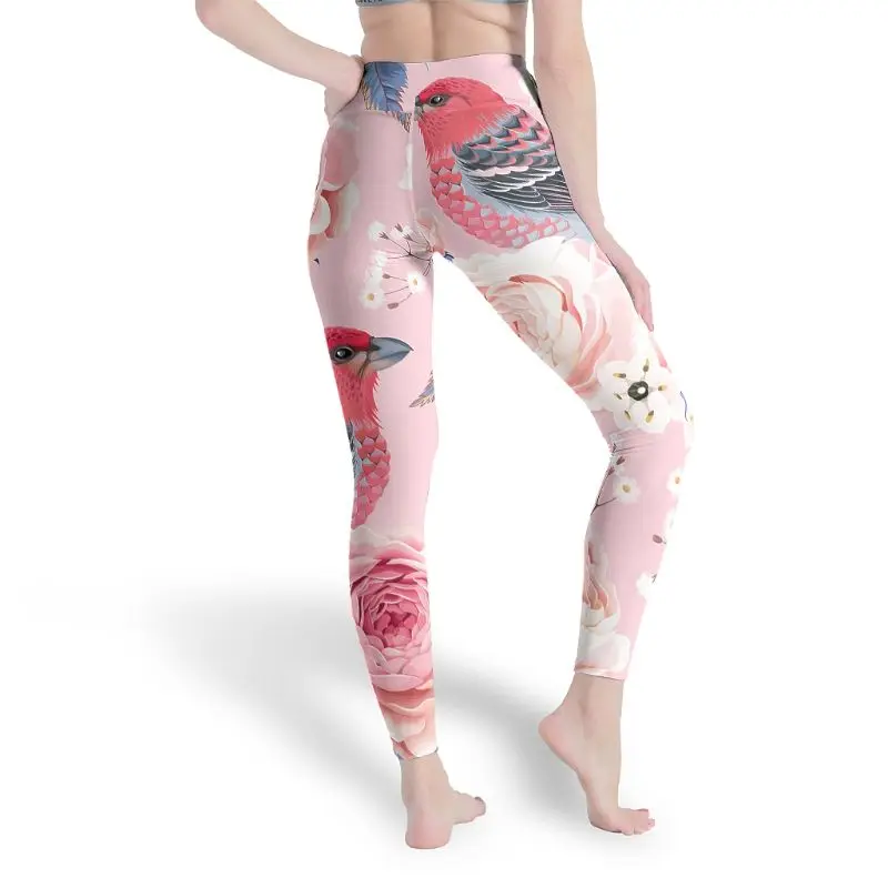 

NUM Plant Flower Women's High Waist Yoga Pants Non See-Through Tummy Control Leggings for Women white xs"] D0AE