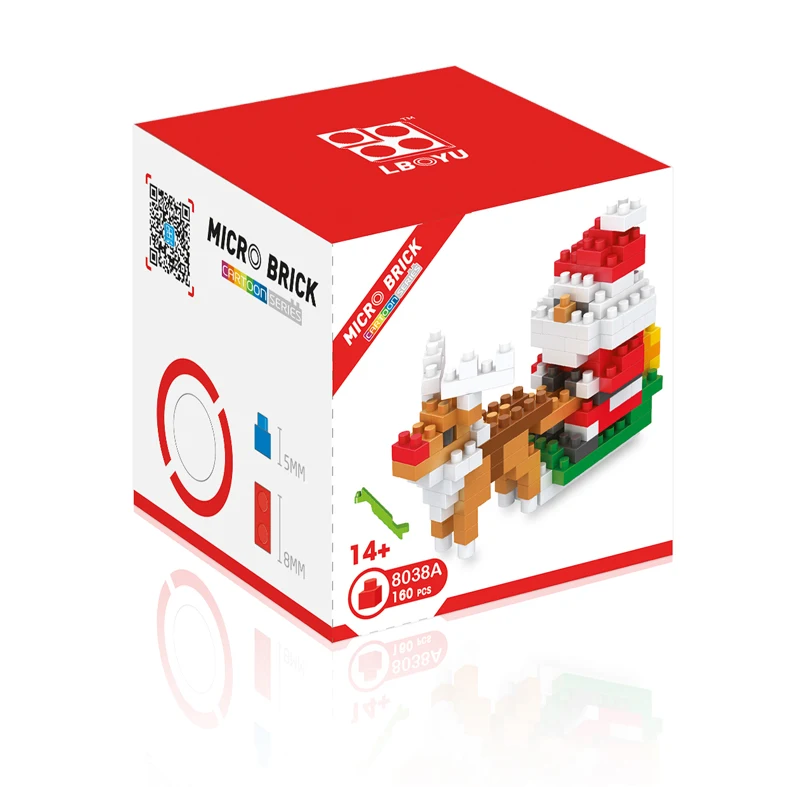 mini blocks christmas 8038