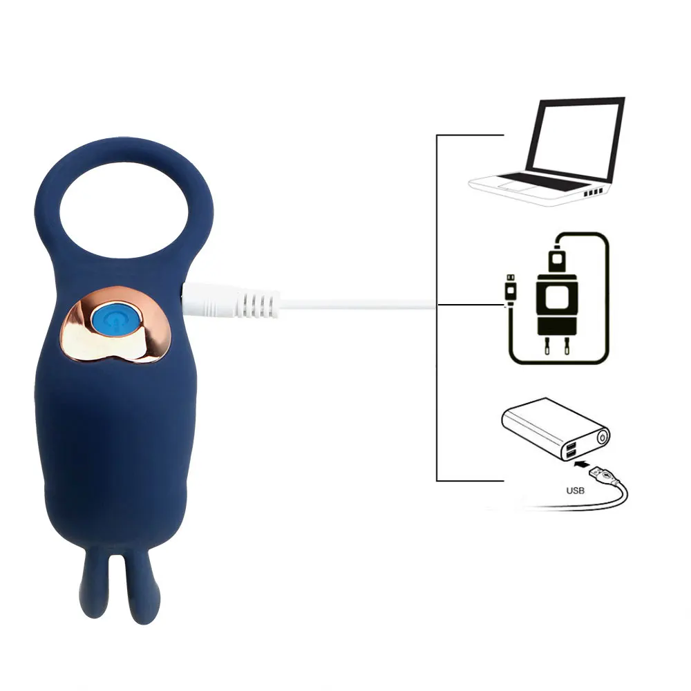 Vibrating Male Delay Ring For Clitoris Stimulation And Pleasure_voghion.com
