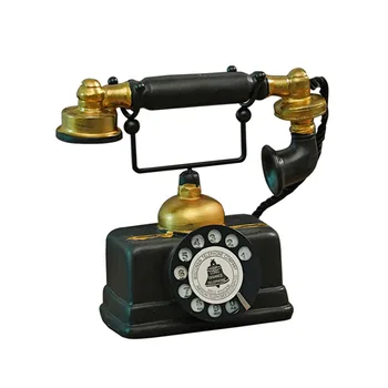 

Creative retro decorations American telephone props