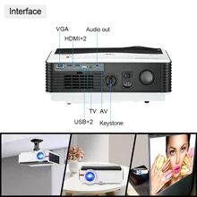 A9/A9AB Smart Android WiFi LCD LED 1080p Projector