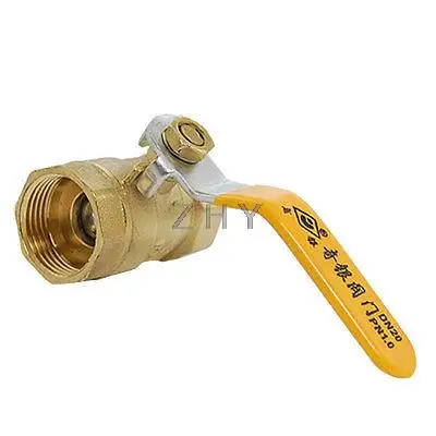 Два порта 2,4 см Внутренняя Резьба Рычаг Ручка шаровой клапан