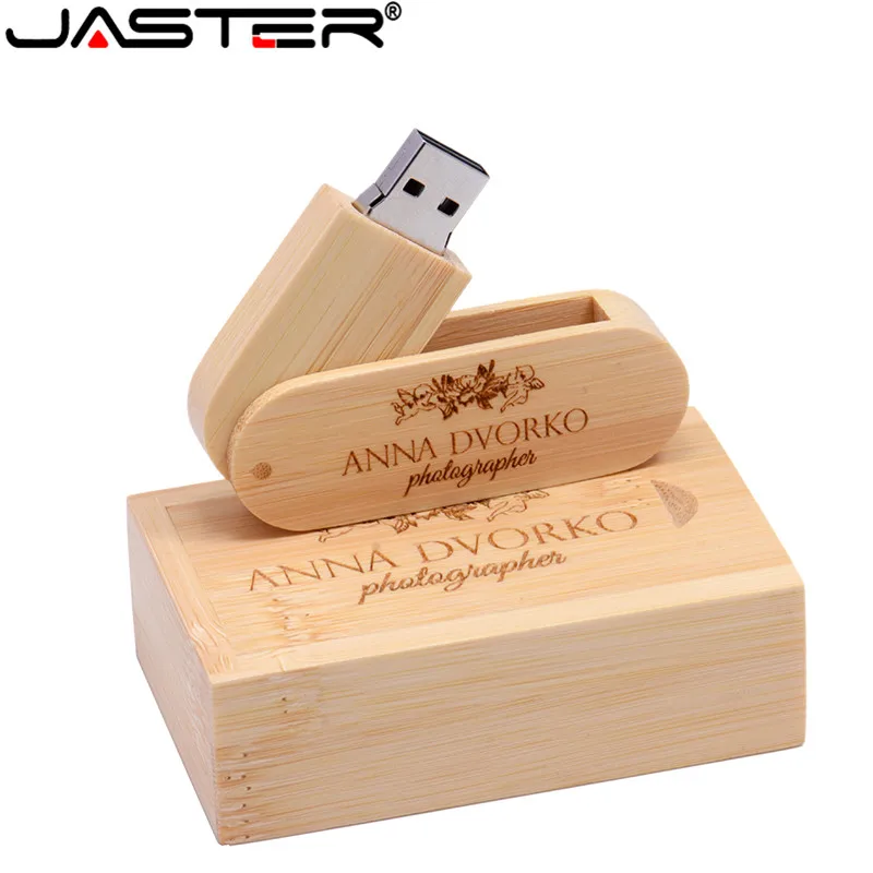 USB флешка с логотипом JASTER Maple Wood 64 ГБ 4 8 16 32 2 0|USB флэш-накопители| |