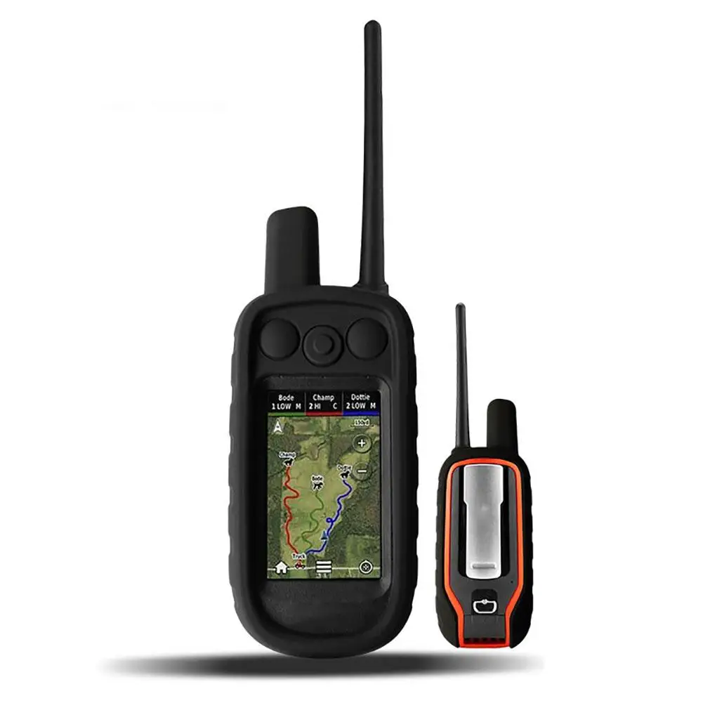 Противоскользящий силиконовый чехол из силикагеля для Garmin Alpha 100 с GPS и защитой от