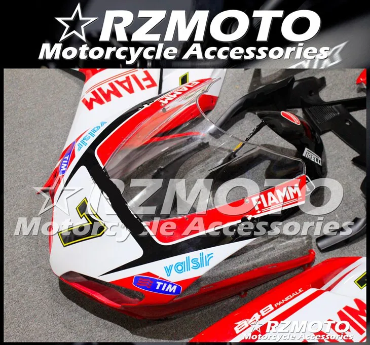 Мотоциклетный обтекатель abs подходит для DUCATI 848 1098 2007-2012 корпусные детали прессформы Магазин № 0403