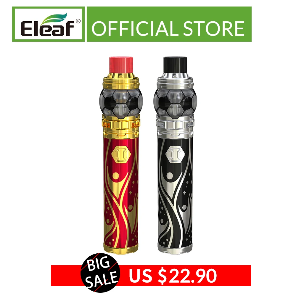 Оригинальный комплект Eleaf iJust 3 на русском складе с комплектом ELLO Duro WR версия 810