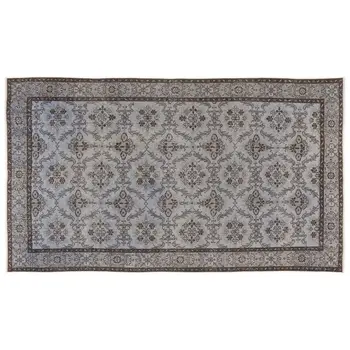 

Handmade Blue Vintage Overdyed Turkish Area Rug 175x302 Cm-5'9''X9'11''