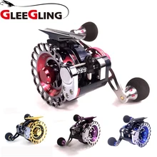 GLEEGLING FX300 правая/левая катушка для наживки 10+ 1BB Рыболовная катушка для наживки 2,6: 1 Шестерня мулинет спиннинговая катушка Рыболовная линия 100 м