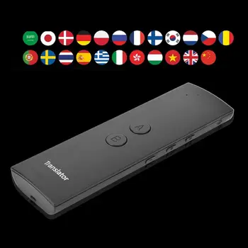 

T6 Intelligent Portable Smart Voice Translator Two-Way Real Time Multi-language Bluetooth Wireless Interpretation Translator NEW