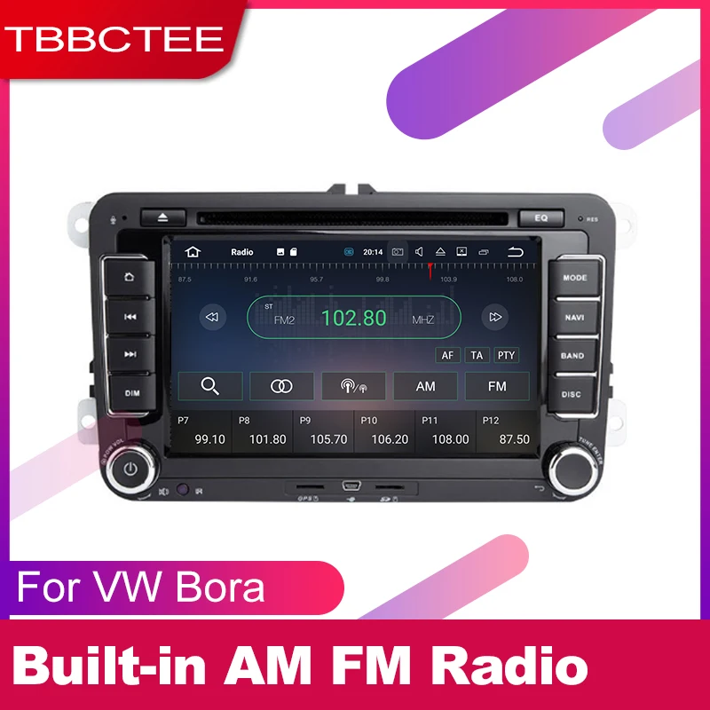 TBBCTEE для Volkswagen VW Bora 2005~ автомобильное мультимедиа андроид система 2 DIN Автомобильный dvd-плеер gps-навигатор Радио Аудио