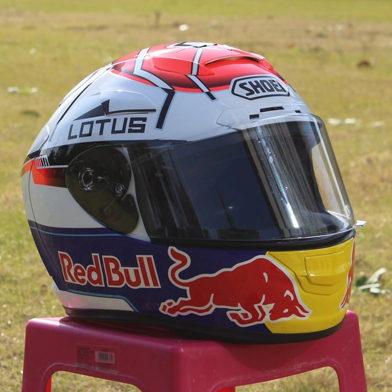shoei gt-air helmet swayer red 3 Hike - TC-10 with wind tunnel Shoei GT-Air 3 Hike Full