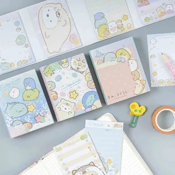 

Cute Cartoon Animal Sticky Note Memo Pad Notebook Label Post Stationery Gift School Supplies