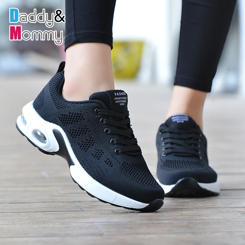 Женские кроссовки на массивной платформе дизайнерские дышащие воздушной