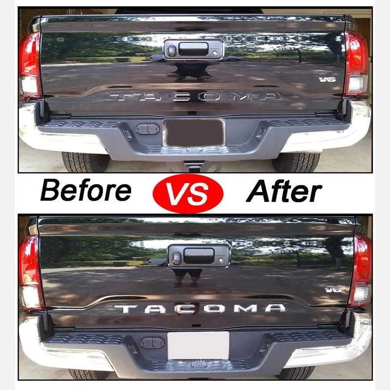 3D рельефная Эмблема для Toyota Tacoma- эмблема вставки(хром