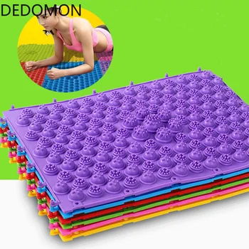 

Hot Professional Durable Reflexology Foot Massage Pad Toe Pressure Blood Circulation Plate Mat For Massager