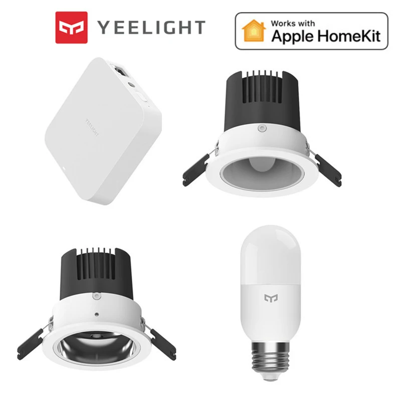 Yeelight-downlight Inteligente Luz de Teto Edição Hub Mesh Aplicativo Mijia Apple Homekit Controle Inteligente 27006500k