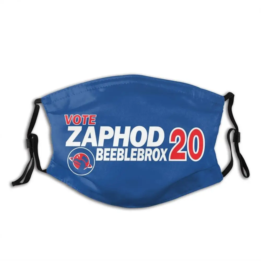 Zaphod Beeblebrox 2020 смешная Печать Многоразовые Pm2.5 фильтр маска для лица выбор 42 Дуглас