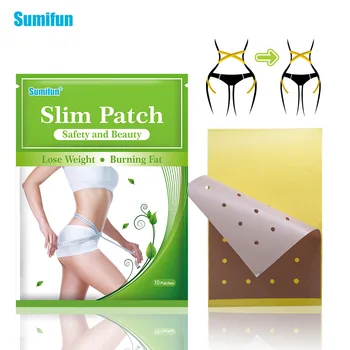 

10pcs Slim Patch Burning Fat Patches Slimming Sticker Keep Fit Weight Lose Product Chinese Herbal Medical Plaster Burner Tool