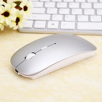 

1600dpi dual-mode Bluetooth wireless mouse silent rechargeable Bluetooth mouse for Apple Lenovo laptop