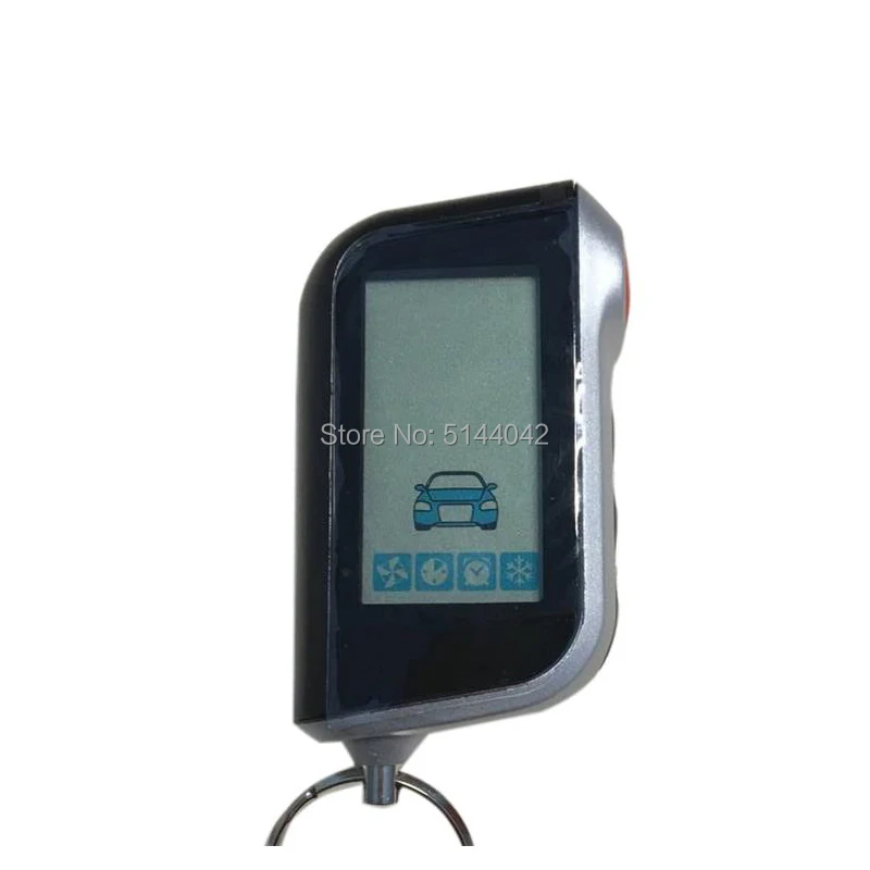 

Burglar Alarm Keychain A93 Vertical LCD Remote Control For Two Way Anti-theft Car Alarm System Starline A93 Keychain Fob