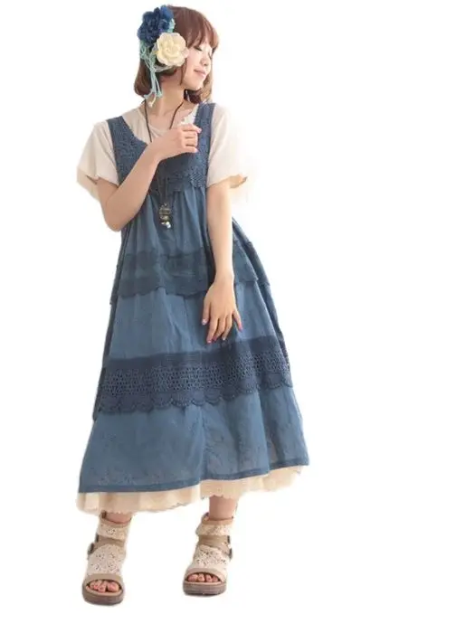 Женское летнее платье kleider vestido curto льняное в стиле хиппи бохо лоскутное с бантом