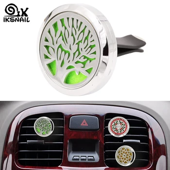 

IKSNAIL Car Air Freshener Auto Air Outlet Fragrant Essential Oil Clip Perfume Diffuser In the Car Air Outlet Aromatherapy Clip