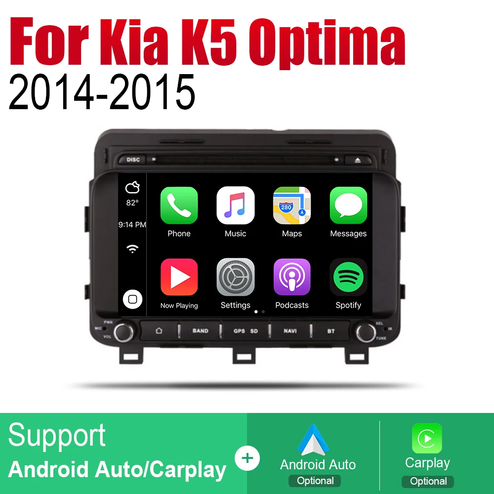 Автомагнитола ZaiXi 2 Din Автомобильный dvd-плеер на основе Android для Kia K5 Optima~ gps Навигация BT Wifi карта мультимедийная система стерео