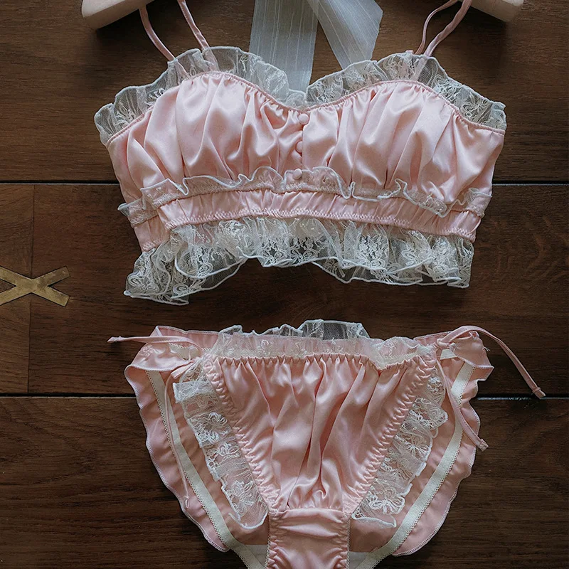 Kawaii сексуальное японское нижнее белье Ddlg для женщин девушек 2021 кружевная Пижама