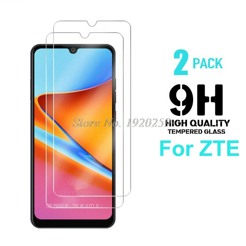 2 шт. ZTE Axon 20 Blade A3 Prime A7S 2020 L210 V2020 Smart Vita защитная пленка из закаленного стекла