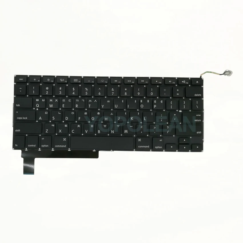 Новая Корейская клавиатура для Macbook Pro Unibody 15 дюймов A1286 2009 2012 лет 3 шт.|Клавиатуры| |