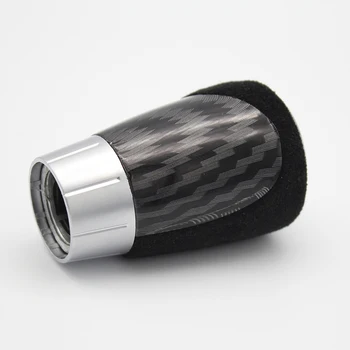 

1pcs Black Gear Shift Knob PU Leather + PVC 5/6 Speed Gear Shift Knob Auto Replacement Parts For BMW E81 87 E46 E90 E91 E92