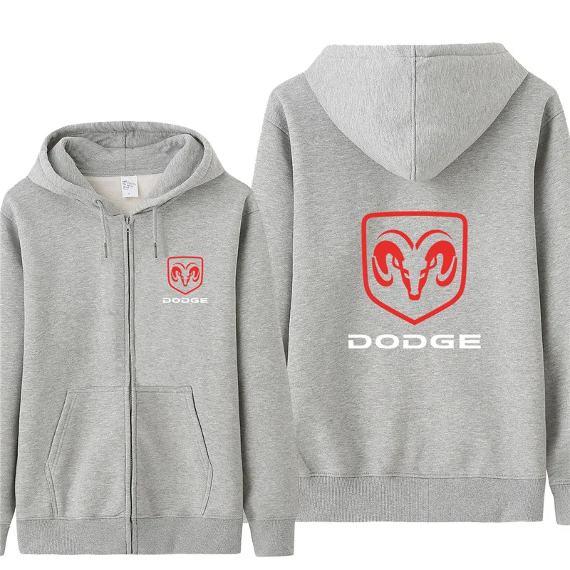 Осень Dodge толстовки мужские модные пальто флисовый пуловер унисекс Мужские Dodge толстовки