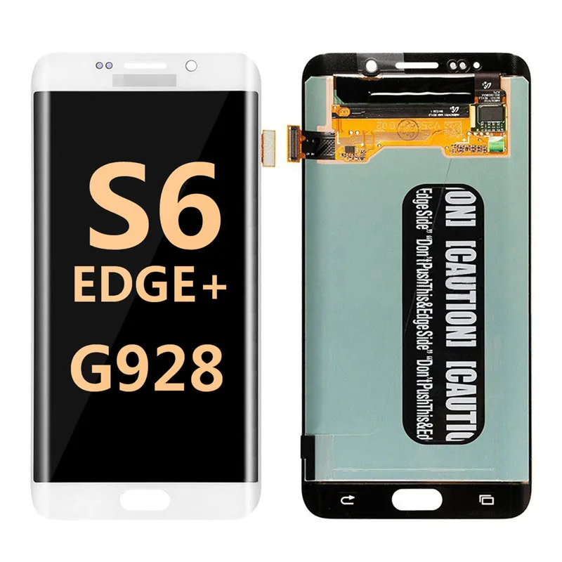 Для samsung Galaxy S6 Edge Plus, ЖК-дисплей G928 G928F, сенсорный экран в сборе, замена для 5," samsung S6 Edge Plus, ЖК-дисплей+ рамка