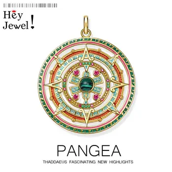 

Pendants Golden Mythical Aztec Amulet,2020 New Jewelry Vintage 925 Sterling Silver Accessories Powerful Magic Gift For Women