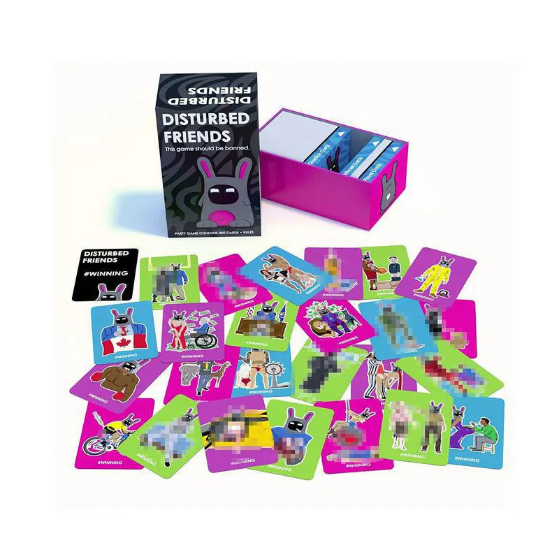 

Disturbed Friends Board Game Card Exploding Desktop Puzzle Game for Adults Children Strategy Game Gift