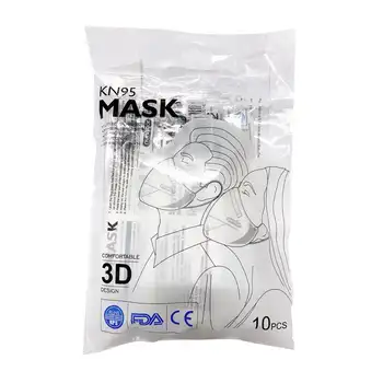 

FDA CE Certification 10PCS Anti-fog Dust-proof Breathable Mask Formaldehyde Odor-resistant Adult Industrial Disposable Mask