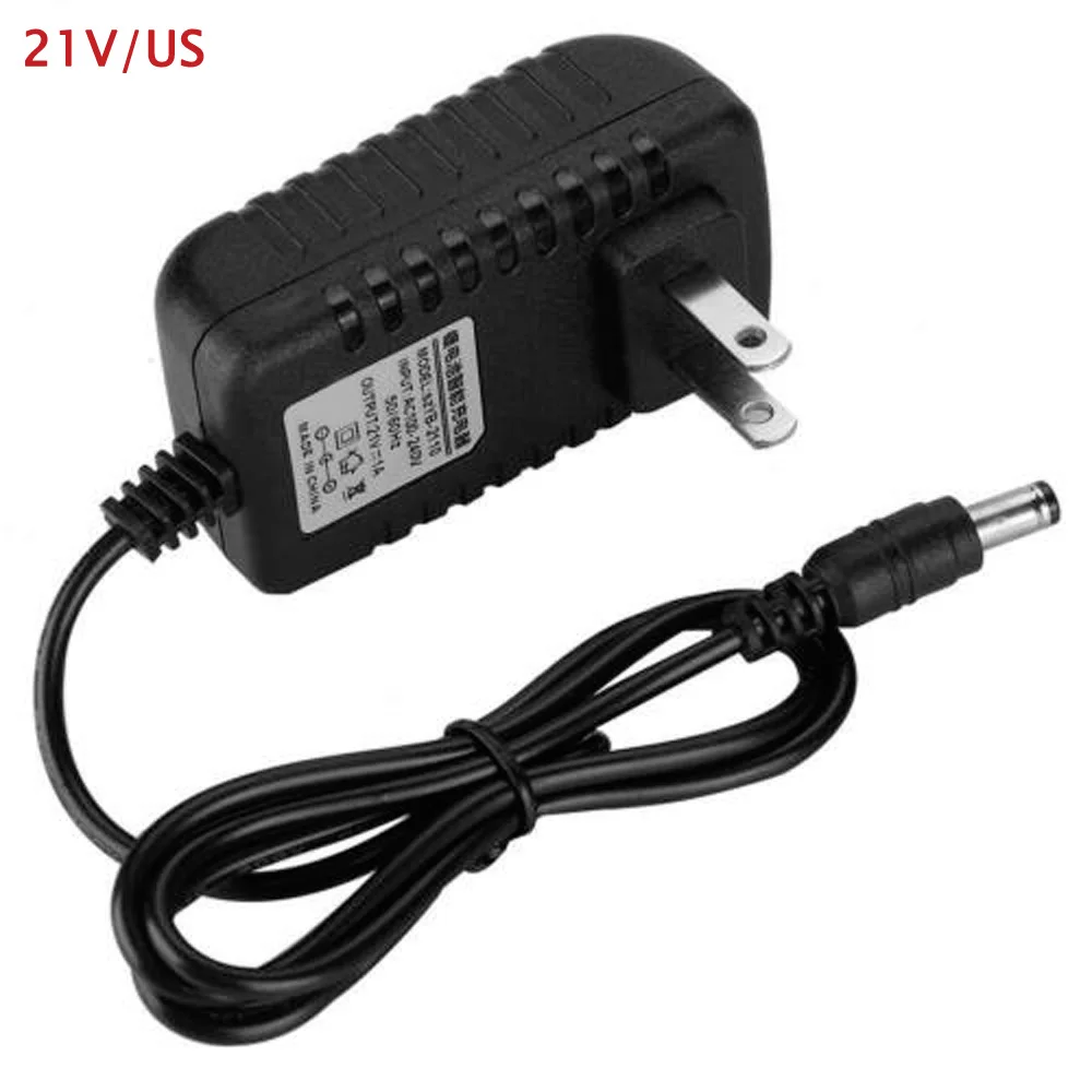 Адаптер питания DC 9 V/12 V/12,6 V/16,8 V/21 V/25,2 V 1A зарядное устройство питания Универсальное переключение ЕС США вилка