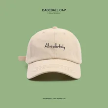 Южнокорейская версия INS, женская кепка, летний тренд, брендовая универсальная бейсболка, уличная, защита от солнца, дышащая бейсболка