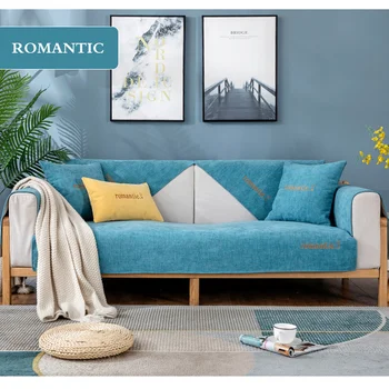 

Sofa Cover Living Room Slipcovers Furniture Protector Reversible Washable Removable Armrest Slipcovers 1/2/3 Seat Sofa Towel