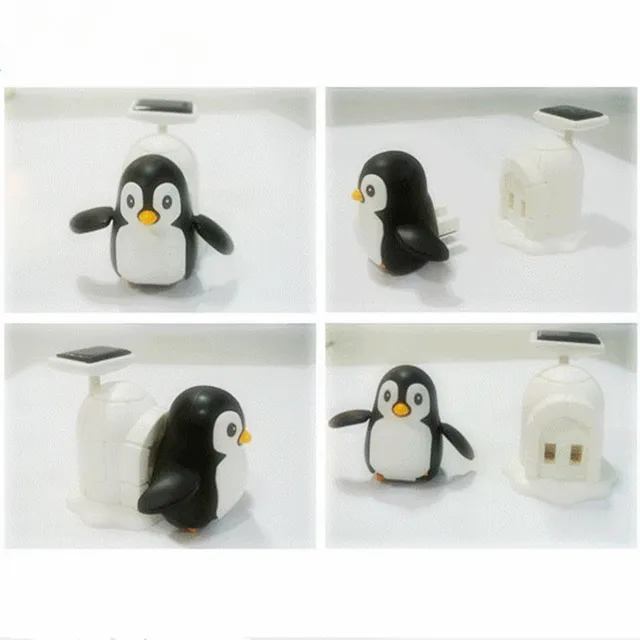 New Toys  solar toys children puzzle game  penguin mini interaction gifts   kids 3