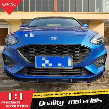 

For Ford Focus Body kit spoiler 2019-2020 For Ford Focus ABS Rear lip rear spoiler front Bumper Diffuser Bumpers Protector