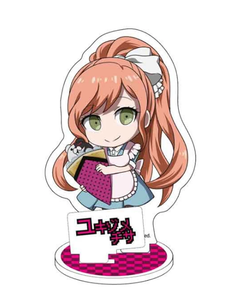 q (1pcs) 1 шт. Danganronpa: Trigger Happy Havoc аниме Рисунок стенд фигура акрил косплей реквизит офисный стол Декор Коллекция для женщин и мужчин - Цвет: q (1pcs)