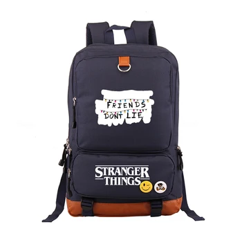 

Bag School Stranger Things Backpacks for School Students Large Capacity Teenagers Laptops Backpack New Fashion Travel Bags