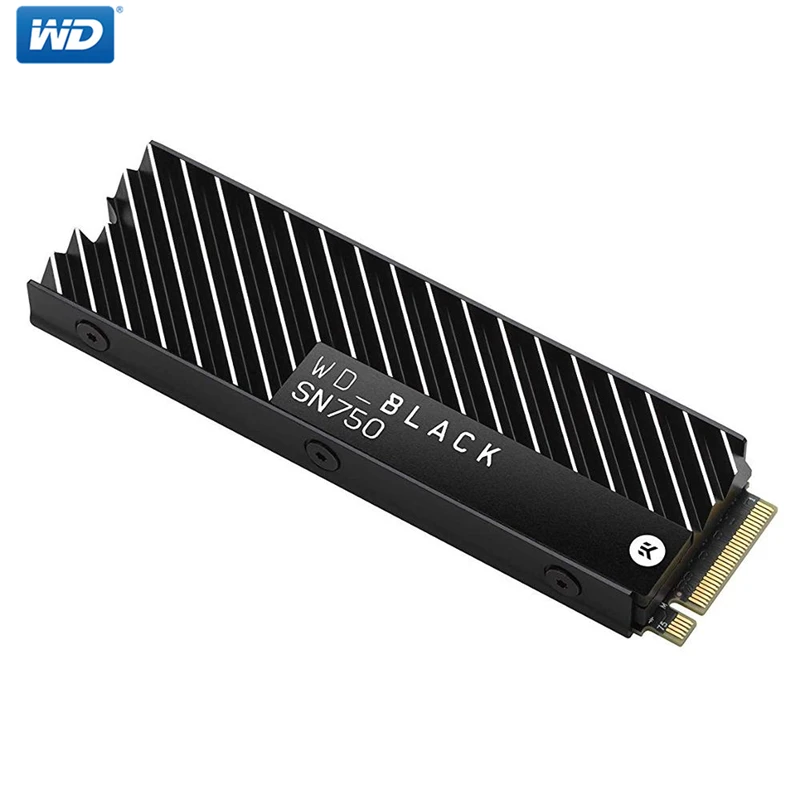 WESTERN DIGITAL WD SCHWARZ SN750 SSD 500GB M.2 2280 NVMe PCIe Gen3 SSD Interne Solid State Drive Fü