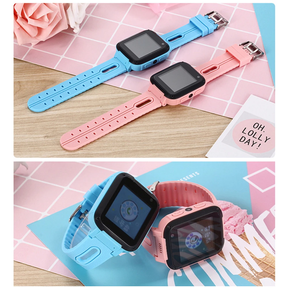  Kinder Smart Uhr Anti-Verloren GPS Locator Alarm Wasserdicht Fotografie Call SOS anruf lage gerät t