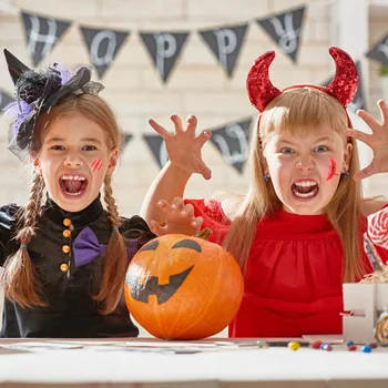 

6 Sheets Tattoo Pastes Wound Stickers Tattoo Sticker for Decoration Party Halloween