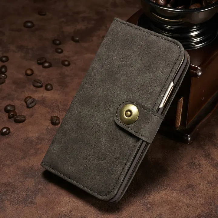 2 в 1 съемный кошелек для Coque samsung Note 10 Plus чехол S10 5G S9 S8 S7 Edge флип Etui для samsung Galaxy Note 9 8 Note10