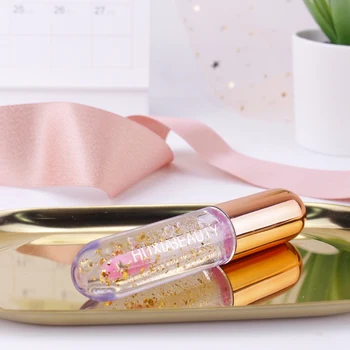 

Change Color Liquid Lipstick Moisturizing Lips Pump Smooth Fine Lines Anti-drying Gold Foil Lip Gloss Make Up Lasting Lip Care