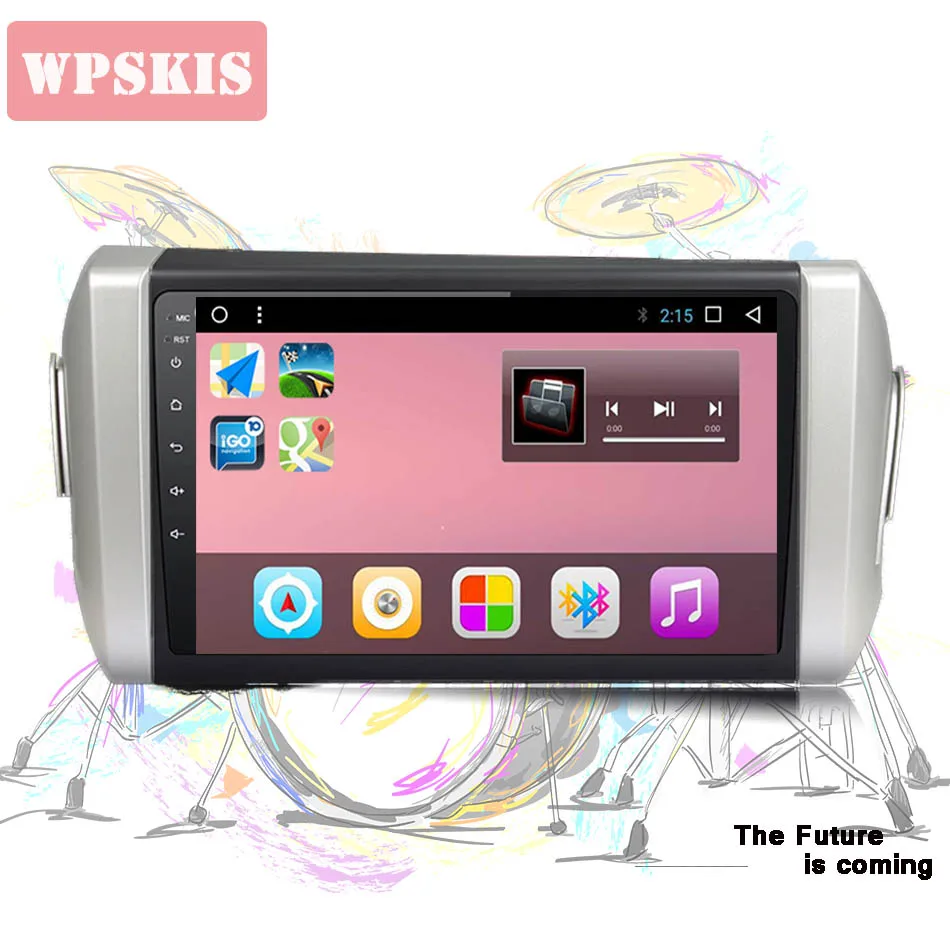9 дюймов Android 10 0 2DIN для Toyota Innova 2015 2016 2017 2018 2019 2020 Стерео GPS устройство плеер