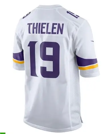 Мужская футболка Saquon Barkley 26 Sam Darnold 14 Baker Mayfield 6 Adam Thielen 19 Jimmy Garoppolo 10 Kirk Cousins 8 - Цвет: For men